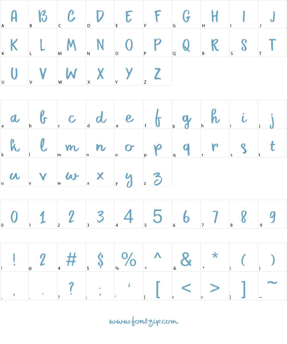DK Primordial Font Character